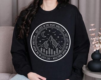 Cabin Weekend Sweatshirt, Adventure Awaits Crewneck Sweatshirt, Mountain Weekend Crewneck, Girls Trip Weekend Gif, Cozy Camping Sweatshirt