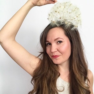 Giant Dandelion Fascinator