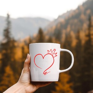 Paquete SVG de corazón abierto dibujado a mano: archivos de corte de San Valentín para Cricut y Silhouette Crafts