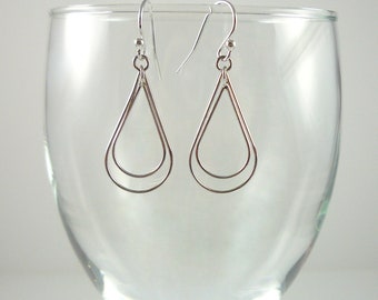 Sterling Silver Earrings Sterling Silver Drop Earrings Sterling Silver Teardrop Earrings Sterling Drops