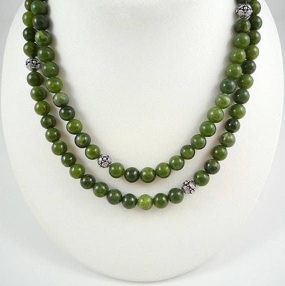 Authentic jade necklace outlet