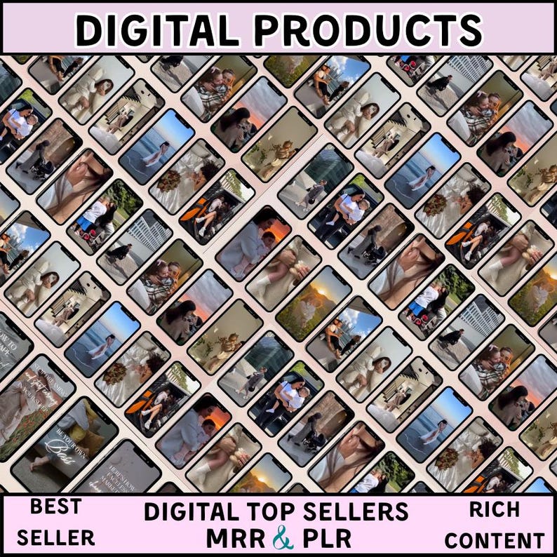 1500+ Mom Life Reels-paket | Ansiktslösa Canva-mallar | PLR MRR-återförsäljningsrättigheter bild 3
