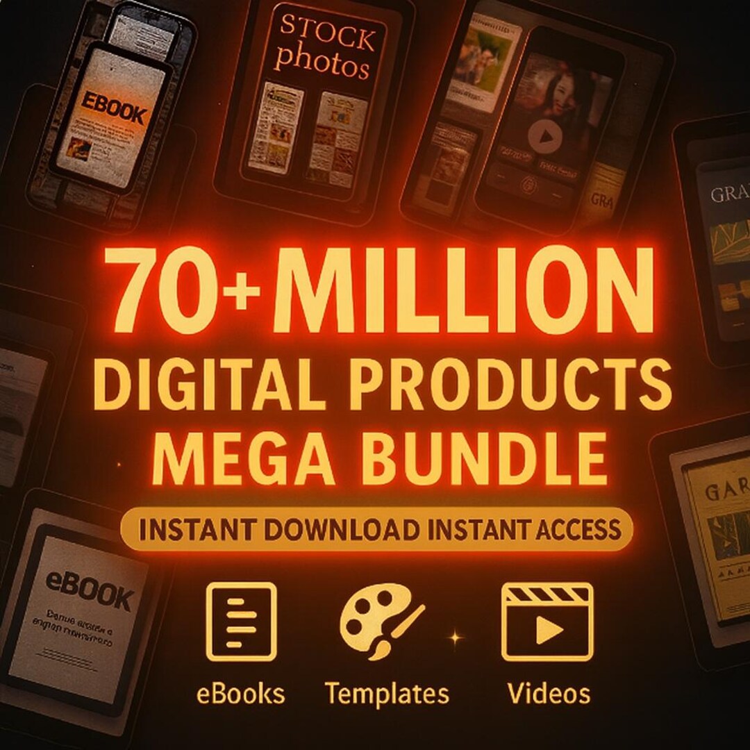 Buy 70M+ Digital Products Mega Bundle | PLR MRR License Online in India ...