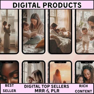 1500+ Mom Life Reels-paket | Ansiktslösa Canva-mallar | PLR MRR-återförsäljningsrättigheter bild 6