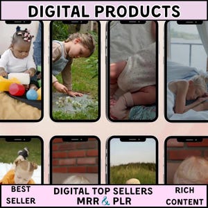 1500+ Mom Life Reels-paket | Ansiktslösa Canva-mallar | PLR MRR-återförsäljningsrättigheter bild 4
