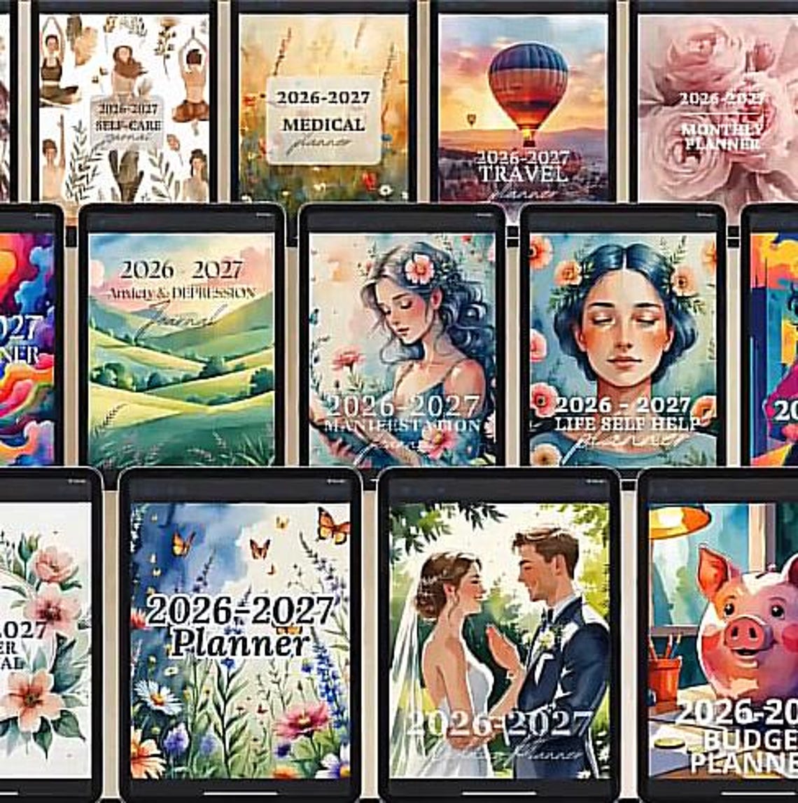 2026-2027 Digital Planner Mega Bundle – 50,000+ Canva Templates, PLR ...
