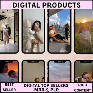 1500+ Mom Life Reels-paket | Ansiktslösa Canva-mallar | PLR MRR-återförsäljningsrättigheter bild 5