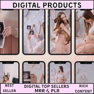 1500+ Mom Life Reels-paket | Ansiktslösa Canva-mallar | PLR MRR-återförsäljningsrättigheter bild 7