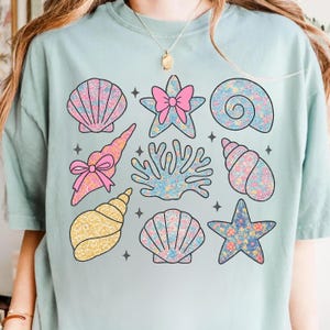 Wildflower Seashell Clam Summer Png, Summer Vibes Png, Floral Summer Png, Summer Beach Png, Wildflower Summer Design, Summer Vacation Png