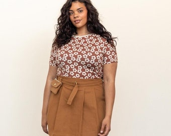 The Bernadette Skirt Sewing Pattern by Friday Pattern Company