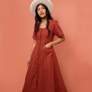 The Hughes Dress Sewing Pattern by Friday Pattern Company