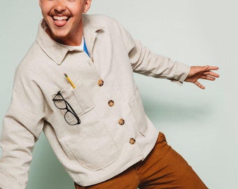 The Ilford Jacket Sewing Pattern by Friday Pattern Company