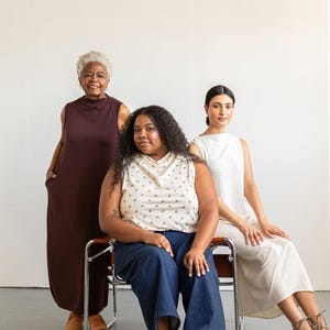 The Dew Dress and Top Sewing Pattern by Friday Pattern Company