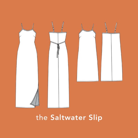 The Saltwater Slip Sewing Pattern - By Friday Pattern Company