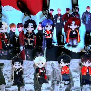 Ateez Acrylic Keychains 2.5&quot;