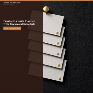Planificador de lanzamiento de productos en Google Sheets, cronograma inverso desde la fecha de lanzamiento, preparación de activos, alertas de riesgo de dependencia.