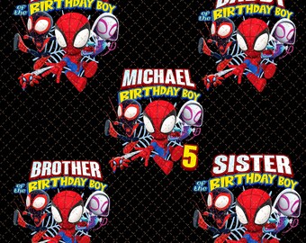 Familia Spiderman Etsy Mexico