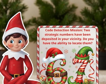6-7 Elf Printable Prop & Letter | Viral Christmas Idea (Digital Download)