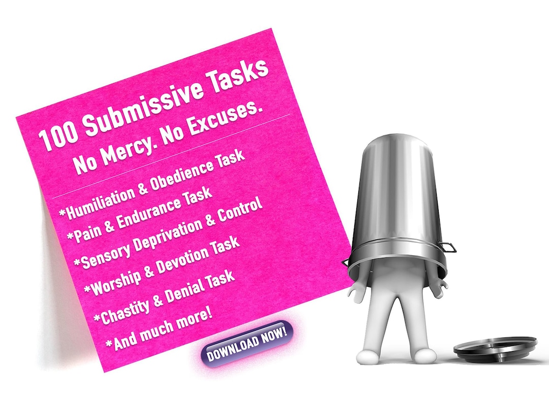 100 Submissive Tasks: No Mercy, No Excuses - Etsy