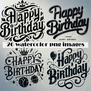 Happy Birthday SVG / Birthday Party SVG / Cut File / Cricut / Silhouette / Birthday SVG