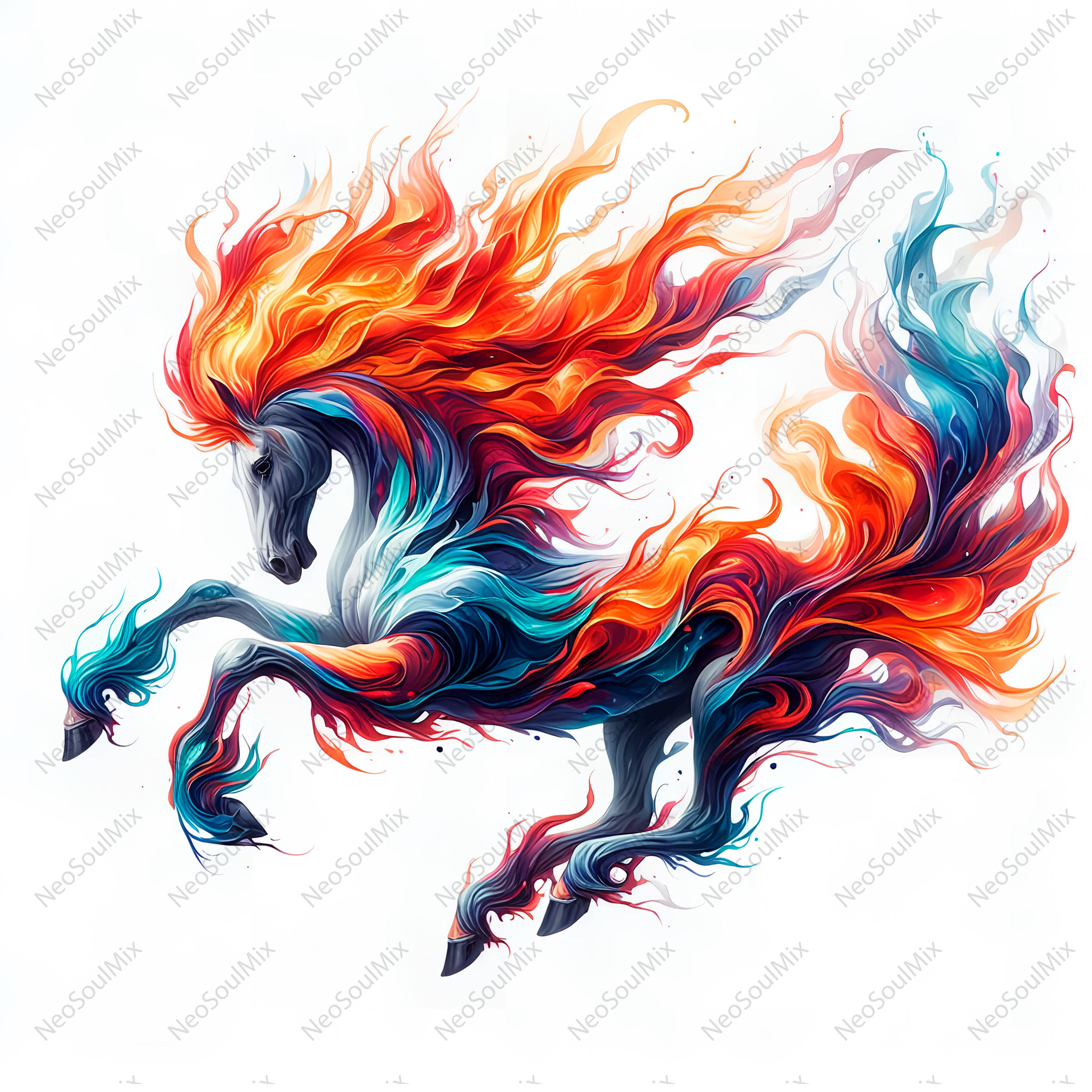 20 Chinese Zodiac Horse 2026 | Lunar New Year Horses Silhouette Clipart ...