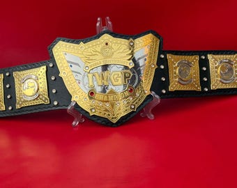 IWGP zwaargewicht kampioenschap replicariem V5 - volwassen grootte, 4 mm platen, professioneel worstelen, cadeau worstelen