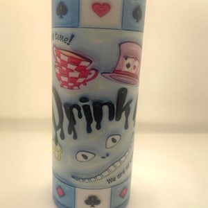 Alice in wonderland tumbler
