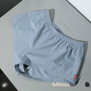 Vintage Cotton Sleep Shorts, Soft Washed Cotton Pajama Shorts, Elastic Waist Lounge Shorts, Handmade Nightwear Women, Breathable Sleepwear