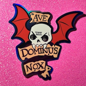 Pegatina holográfica Dominus Nox