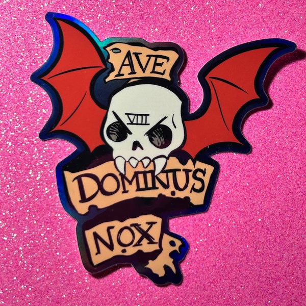 Dominus Nox Holographic Sticker