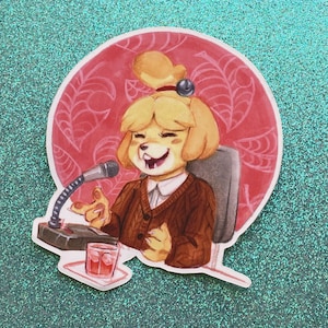 Isabelle Vinyl Sticker