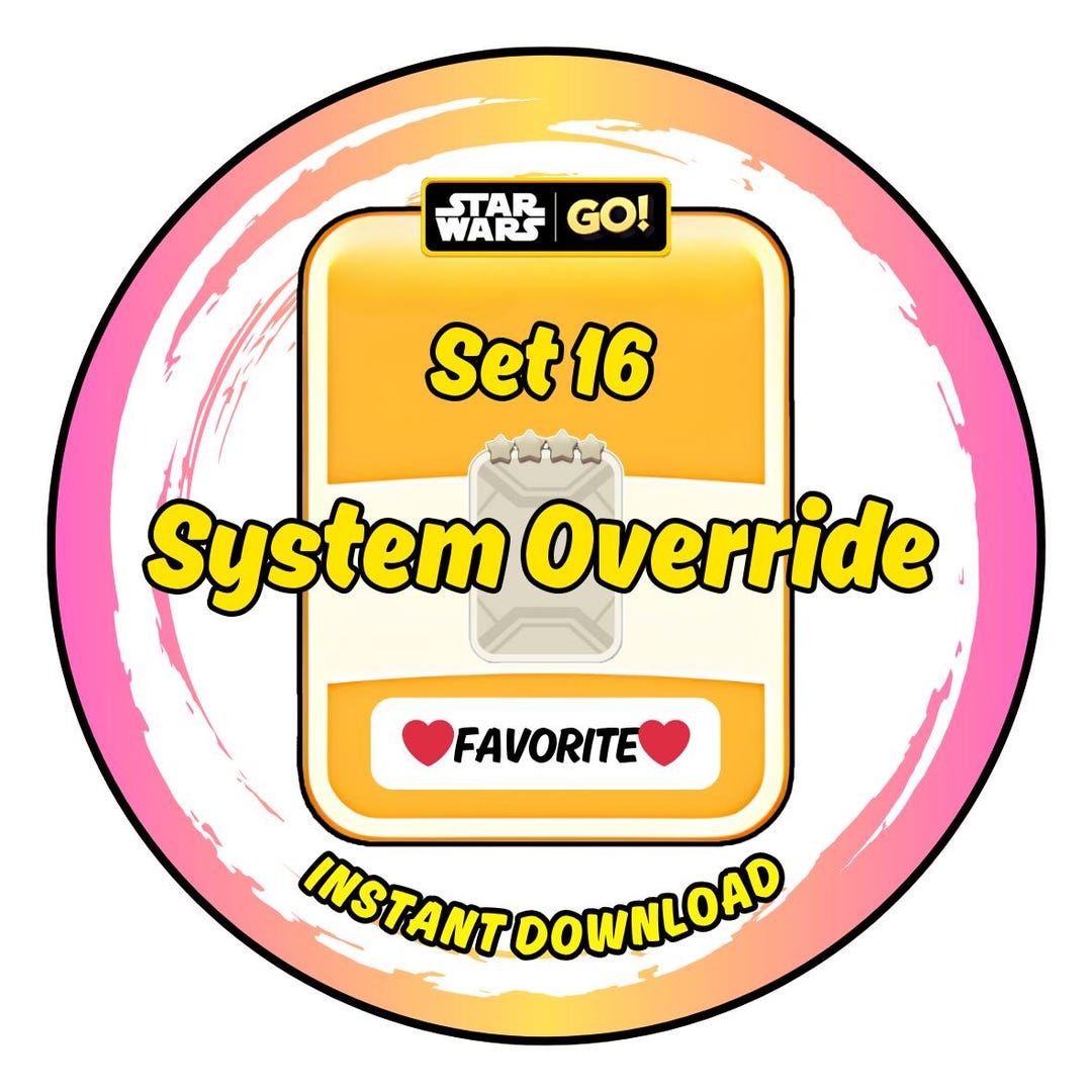 System Override | Mogo Sticker Set 16 | Digital Download - Etsy