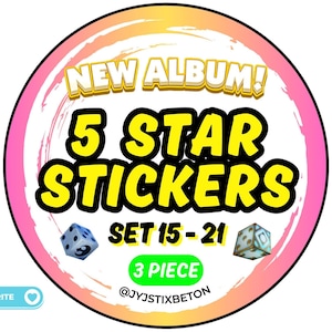 Mogo 5 Sterne 3 Tlg | Stickers Bundle | Sofort Download