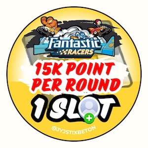 Mogo 1 Slot | Fantastic Racers | 15k Points Per Lap Only Total 45k Points