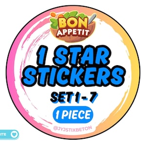 Mogo 1 Star 1 Pcs | Stickers Bundle | Instant Download