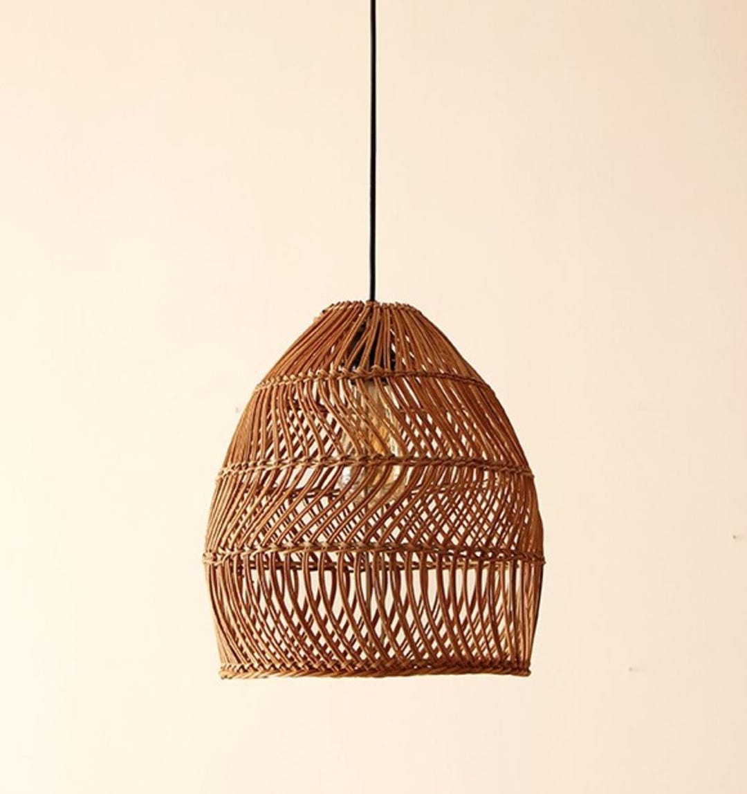 Handmade Rattan Lamp Design. - Etsy
