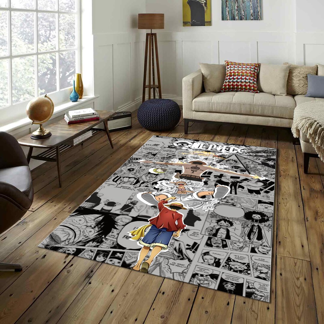 Anime Rug, Cool Anime Style, Gaming & Anime Aesthetic Artwork, Geek ...