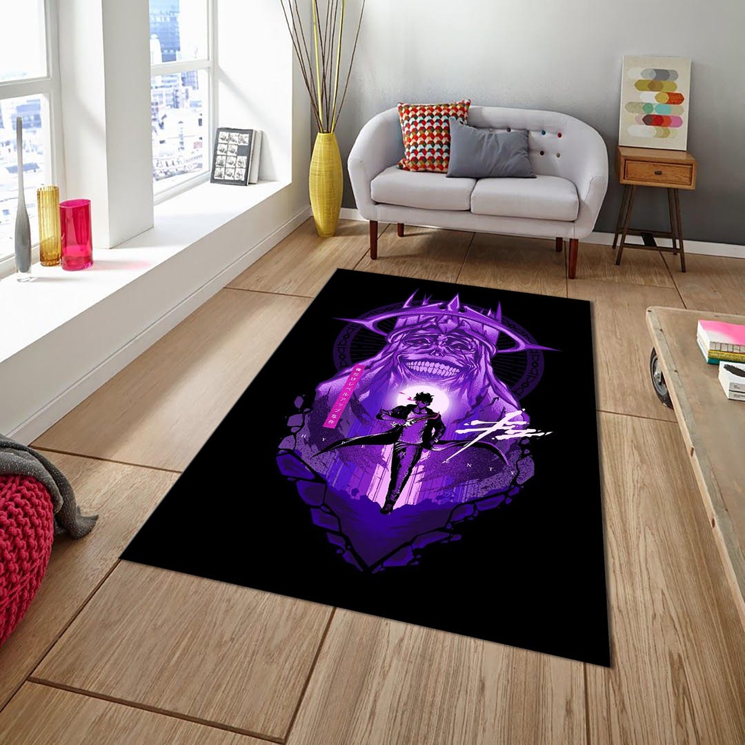 Anime Rug, Cool Anime Style, Gaming & Anime Aesthetic Artwork,geek Room ...
