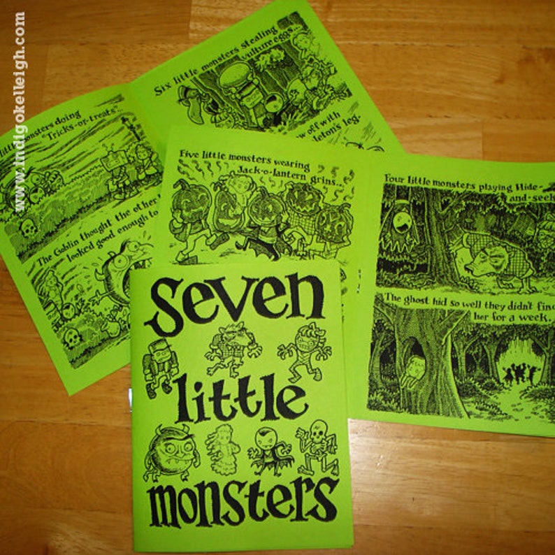 Monster Minicomic 4-Pack image 5