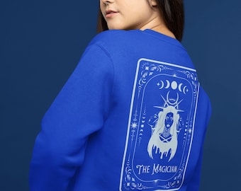 Zauberhaftes Tarot-Karten-Sweatshirt: Witchy Mystic Pullover