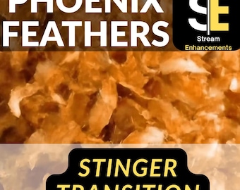 Phoenix Feathers Stinger Transition | Mythical Fire VFX Optimized for Streaming