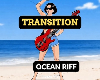 Ocean Riff Stinger Transition | Summer Music VFX Optimized for Streaming