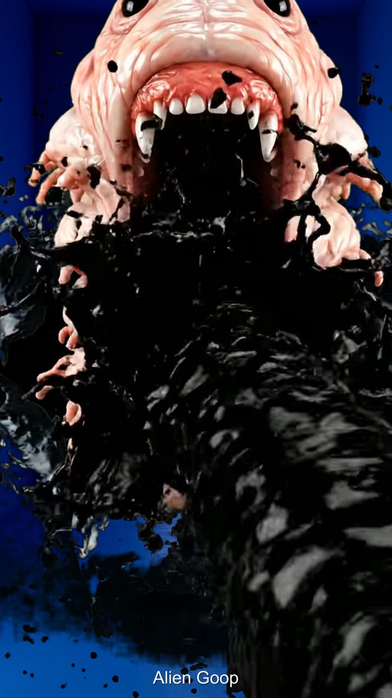 Alien Goop Stinger Transition | Slimy Horror Scene Change VFX (multi ...