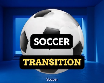 Soccer Splash Stinger Transition | Football VFX Optimized for Streaming