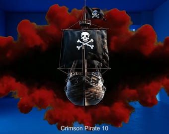 Transición de aguijón pirata carmesí