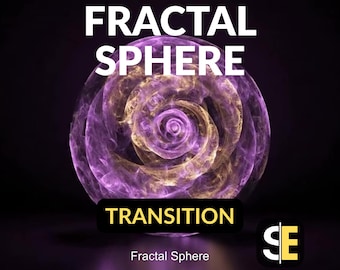 Fractal Sphere Stinger Transition | Hypnotic Abstract VFX Optimized for Streaming