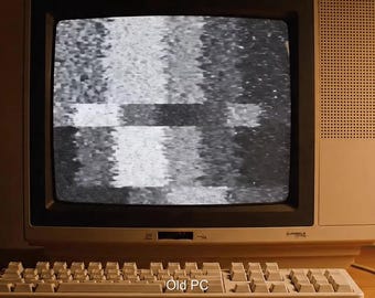 Old PC Stinger Transition: Retro 90s Computer Nostalgia Stream Transition (Digital Download)