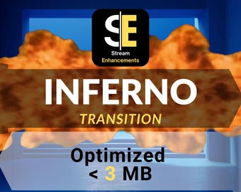 The Inferno Stinger Transition | Firestorm VFX Optimized for Streaming