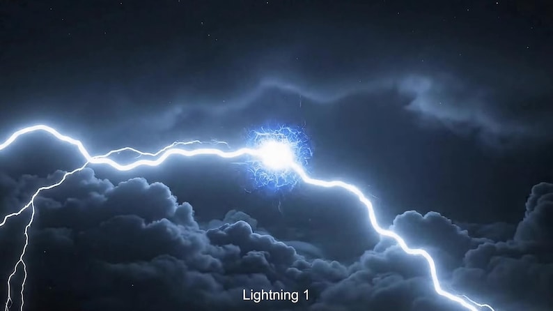 Lightning Storm Stinger Transition | Thunder VFX Optimized for ...