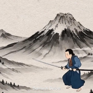 Samurai Swipe Stinger Transition | Katana VFX Optimized for Streaming